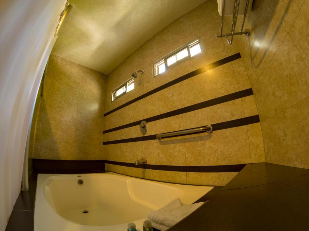 Koupelna v ubytování Hotel Nututun Palenque