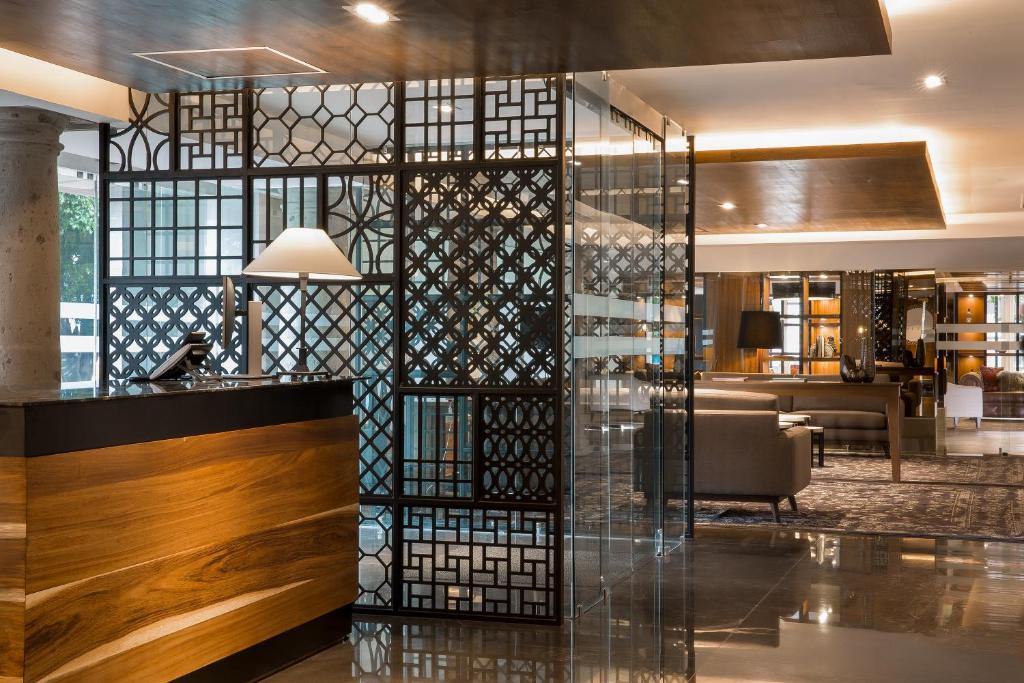 Posezení v ubytování Hotel Indigo Guadalajara Expo by IHG
