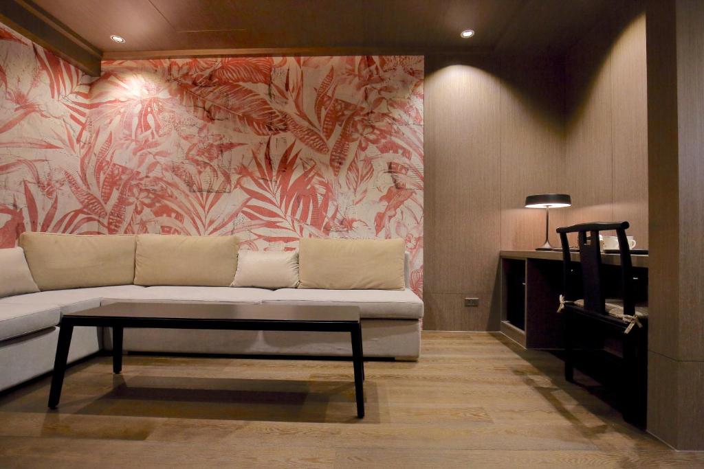 Posezení v ubytování Kloud Hotel