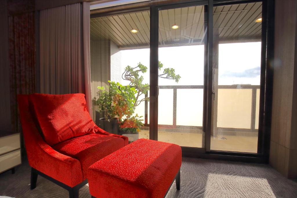Posezení v ubytování Kloud Hotel