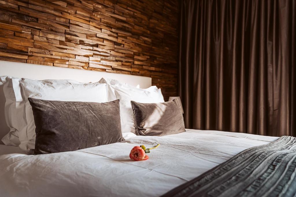 Postel nebo postele na pokoji v ubytování B&B Bleiswijk