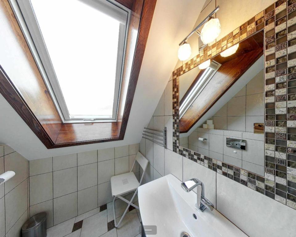 Koupelna v ubytování Villa Jura Pokoje Gościnne