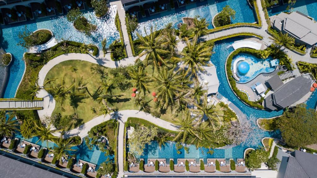 Bazén v ubytování Melia Koh Samui nebo v jeho okolí