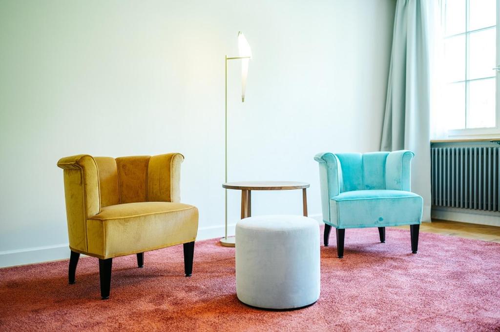 Posezení v ubytování Luxury Residences by Widder Hotel