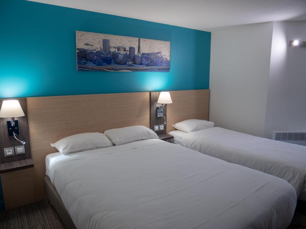 Contact Hotel Restaurant Bleu France - Eragny Cergy - Standard Triple Room