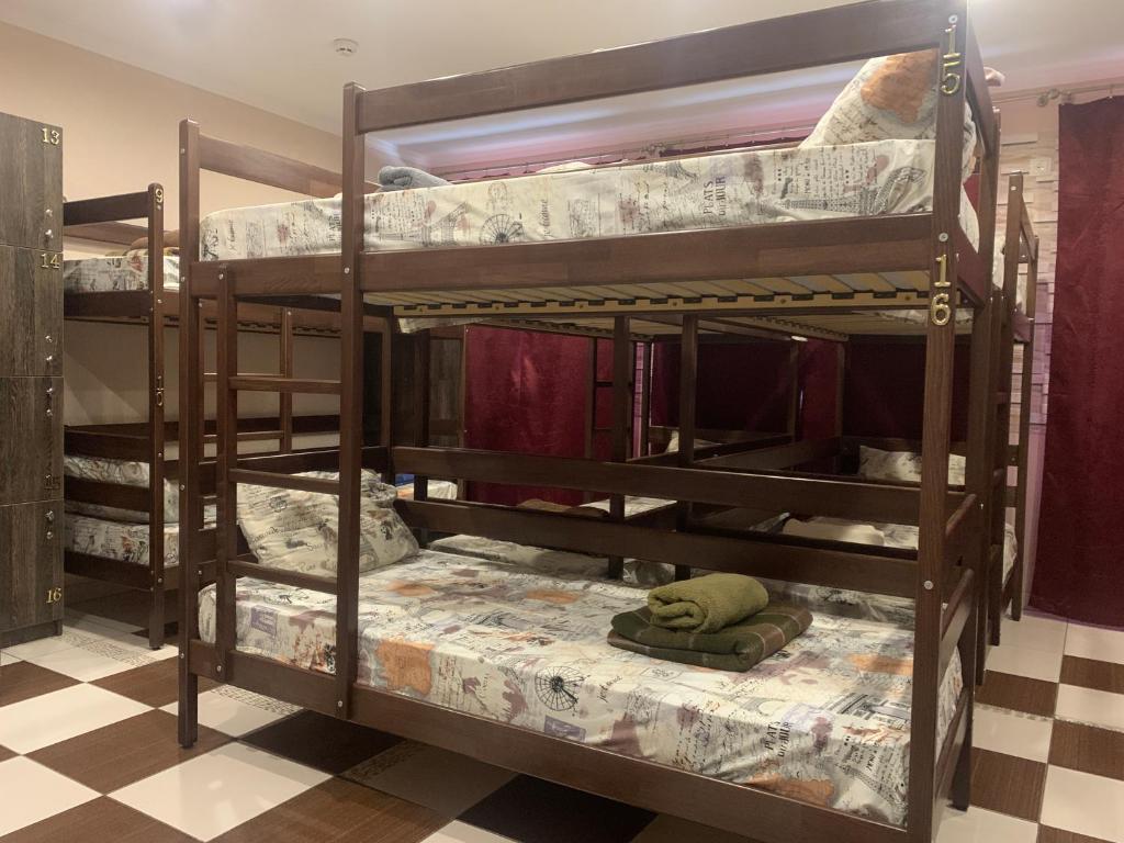 Postel nebo postele na pokoji v ubytování Le Rêve city hostel