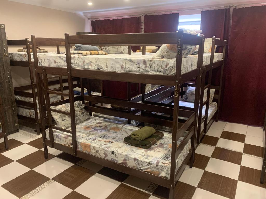Postel nebo postele na pokoji v ubytování Le Rêve city hostel