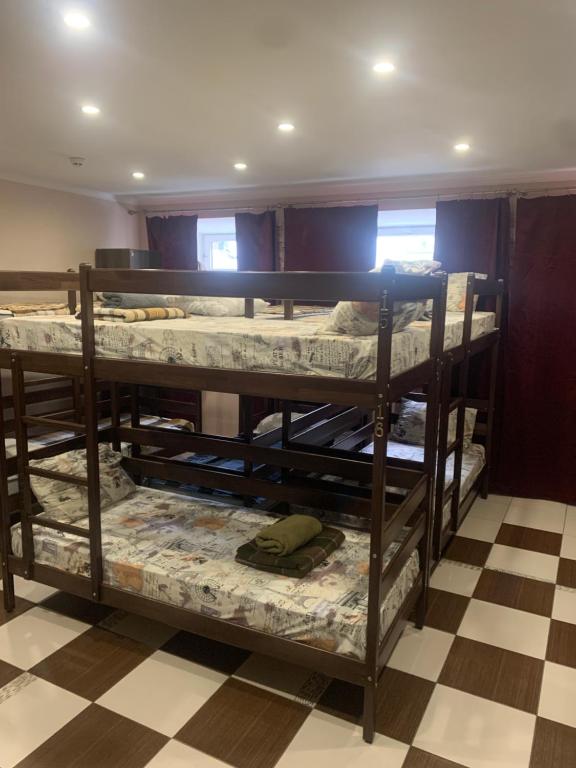 Postel nebo postele na pokoji v ubytování Le Rêve city hostel
