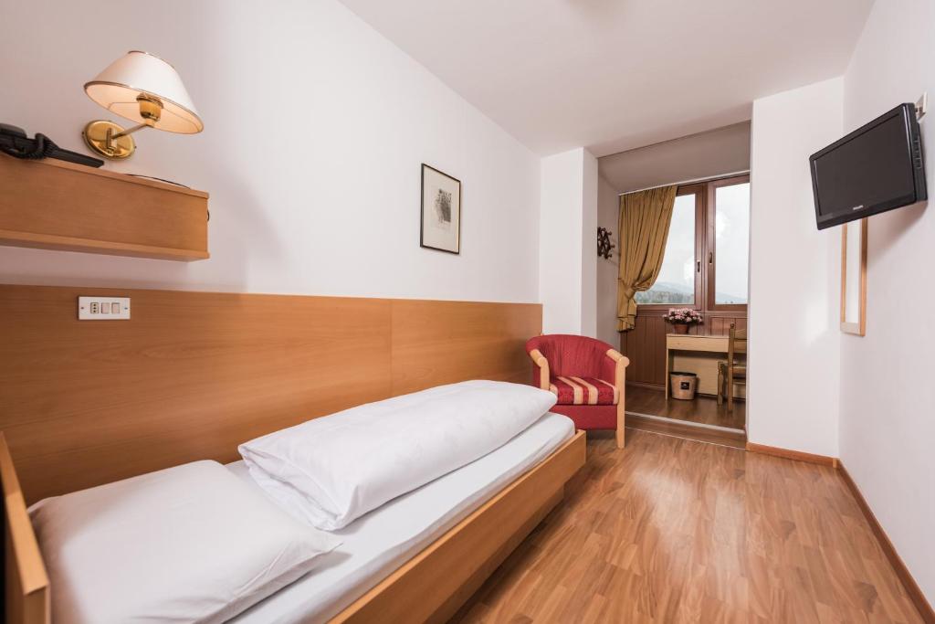 TV a/nebo společenská místnost v ubytování Hotel Union