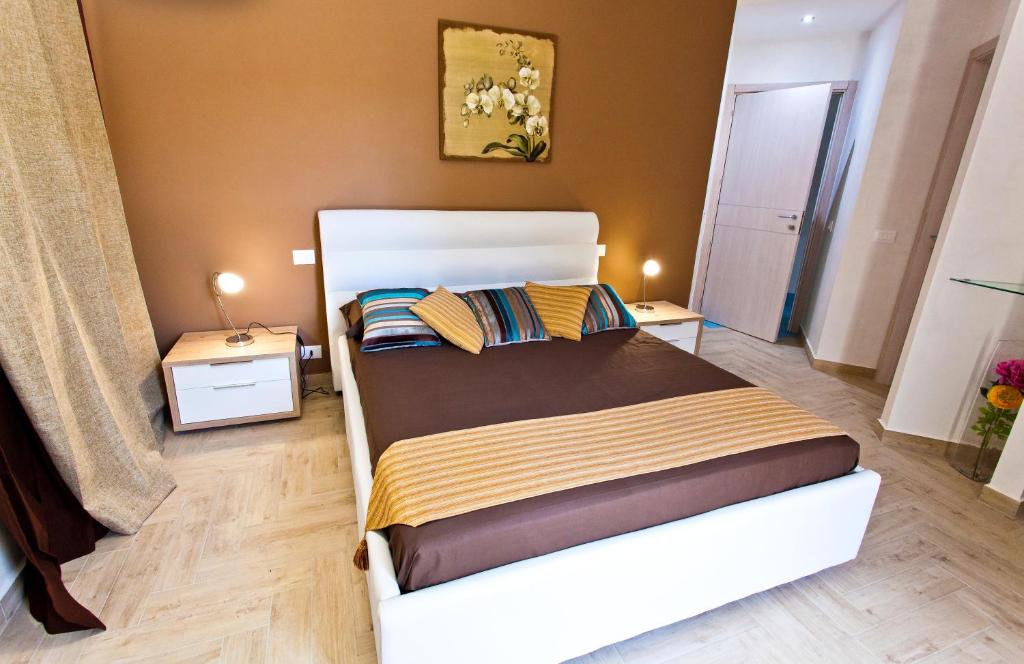 Postel nebo postele na pokoji v ubytování B&B Shining