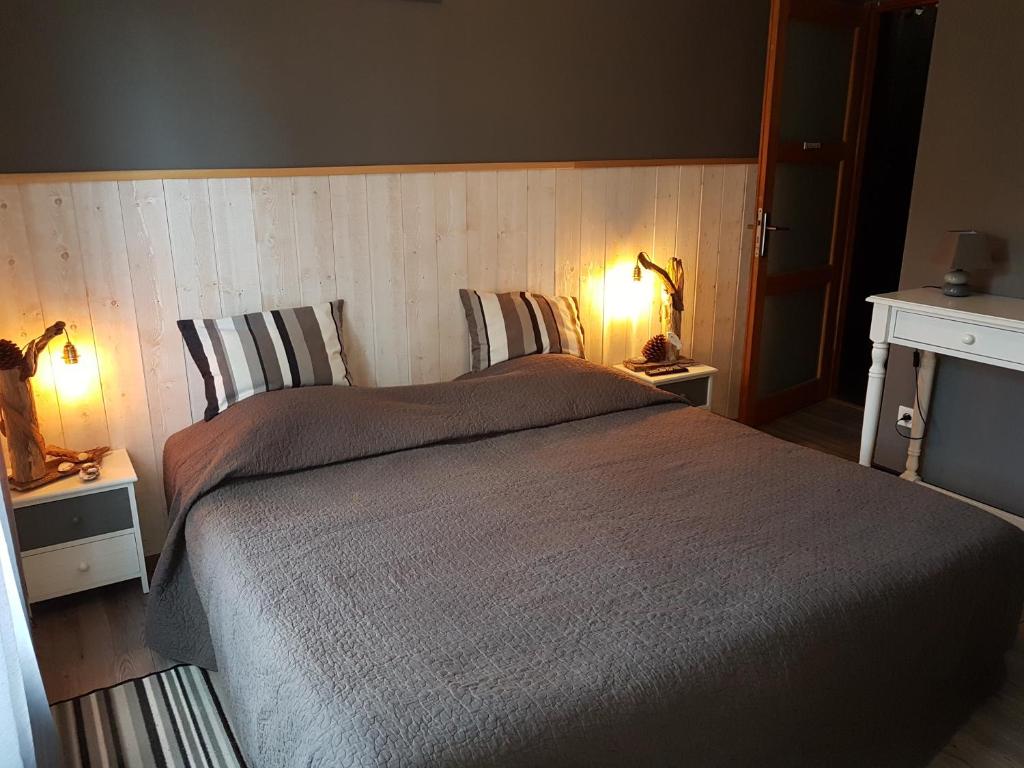 Postel nebo postele na pokoji v ubytování Aresia
