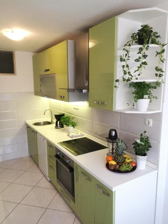 Kuchyňa alebo kuchynka v ubytovaní Relax apartman Split