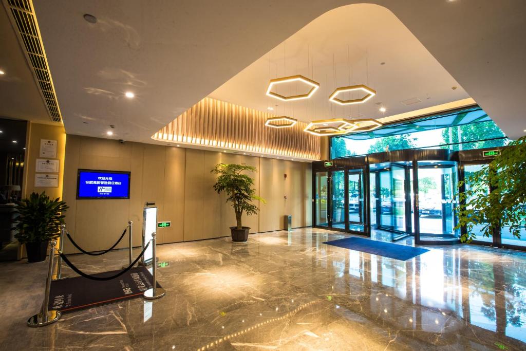 Vstupní hala nebo recepce v ubytování Holiday Inn Express Hefei High Tech by IHG