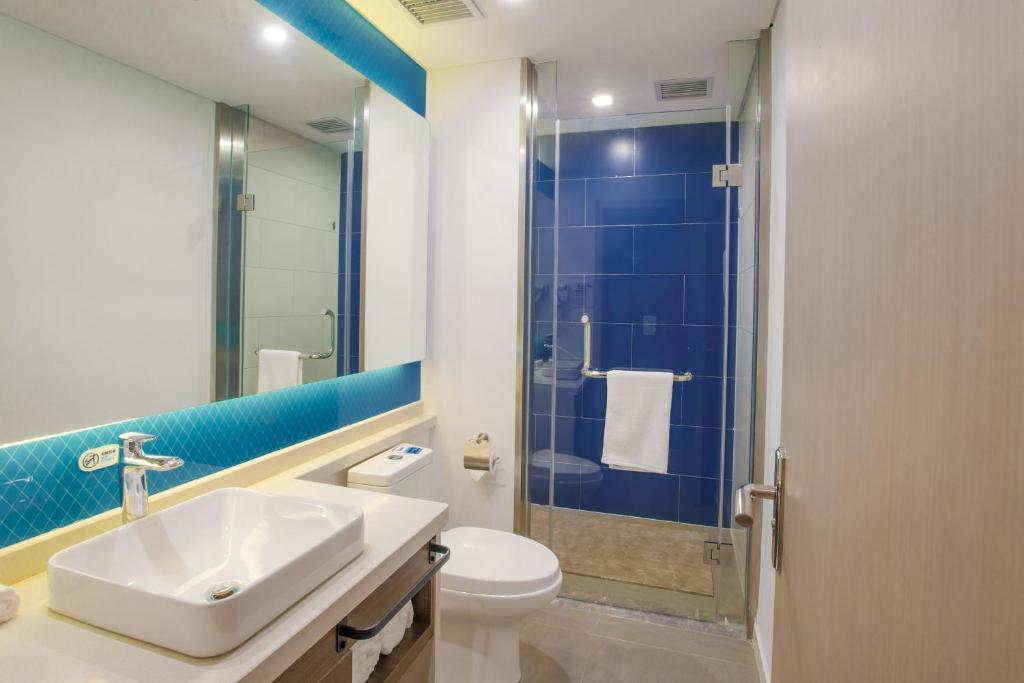 Koupelna v ubytování Holiday Inn Express Hefei High Tech by IHG