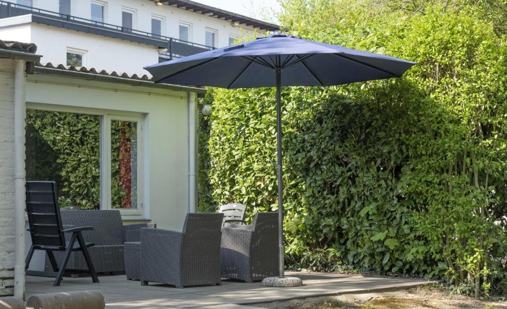 Zahrada ubytování Hermes Appartementen
