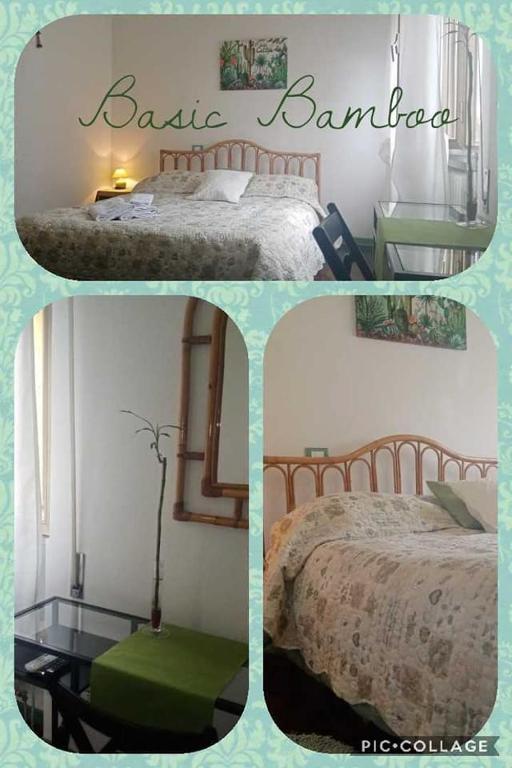 Łóżko lub łóżka w pokoju w obiekcie Florinda B&B Viareggio
