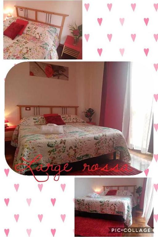 Łóżko lub łóżka w pokoju w obiekcie Florinda B&B Viareggio
