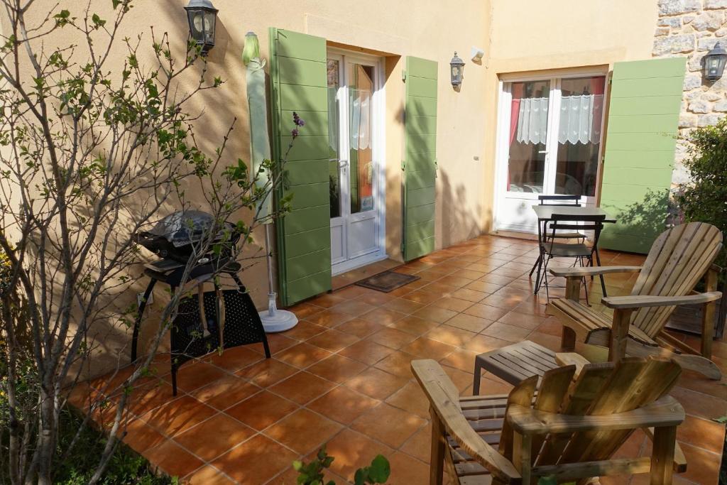 Posezení v ubytování Gîte du Pagoulin - Chambres d'hôtes