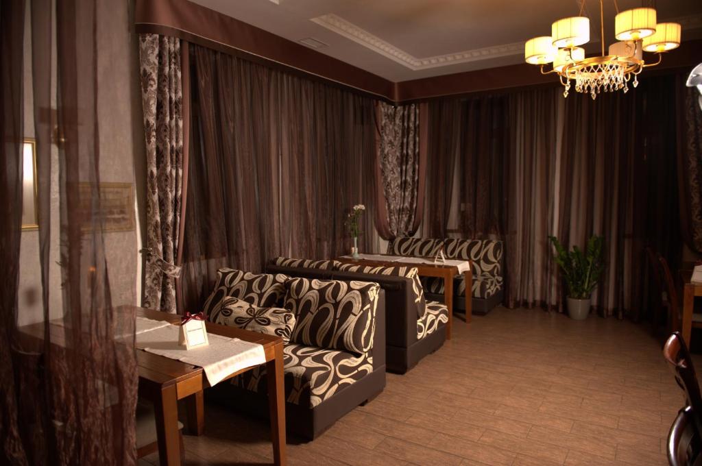 Posezení v ubytování Hotel Krakow