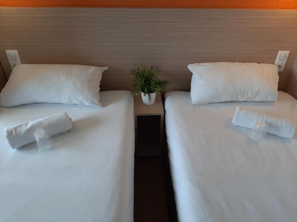 Première Classe Mâcon Sud - Chambre Lits Jumeaux