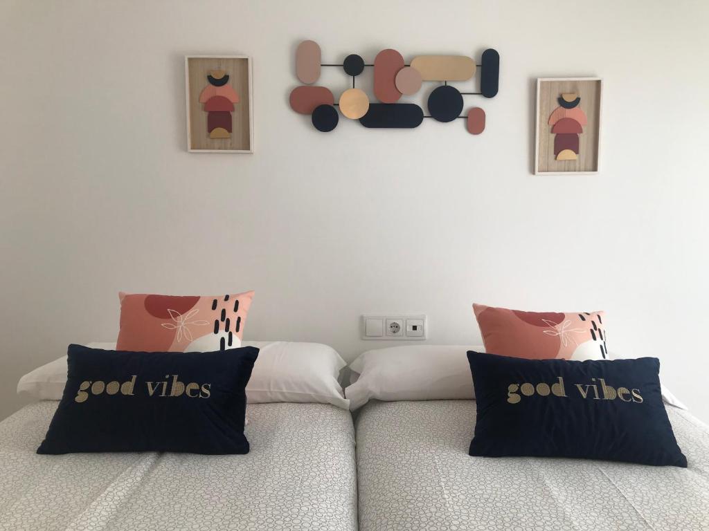 Posteľ alebo postele v izbe v ubytovaní Lets Holidays Ancora 3