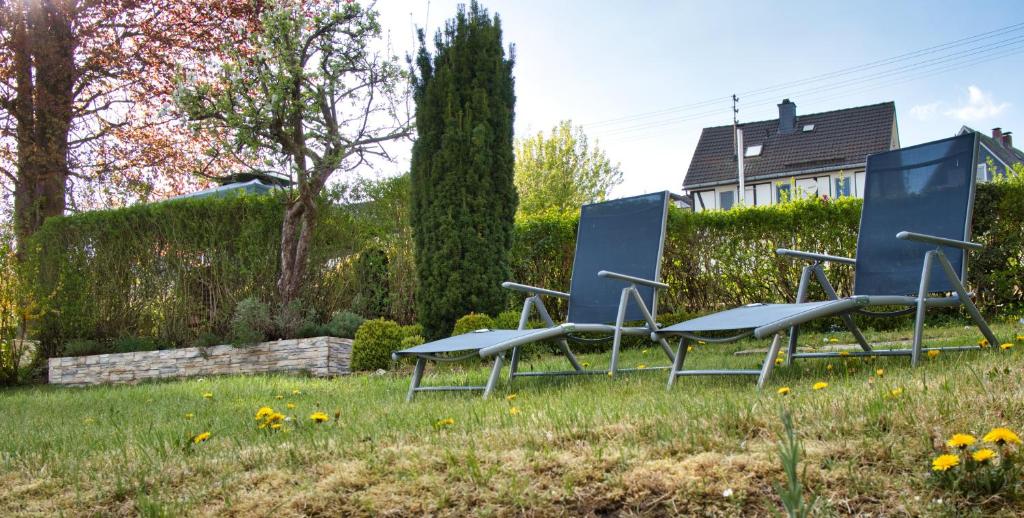 Zahrada ubytování Ferienwohnung Weiß