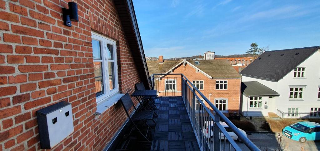 Bygningen som gjestgiveriet ligger i