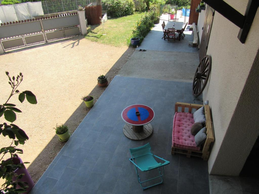 Patio nebo venkovní prostory v ubytování Le Temps d'une Pause