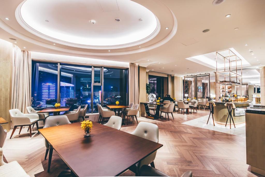 Posezení v ubytování The Langham, Hefei