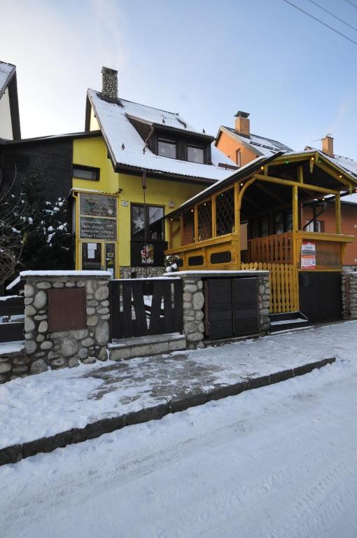 Budova, kde se bed and breakfast nachází