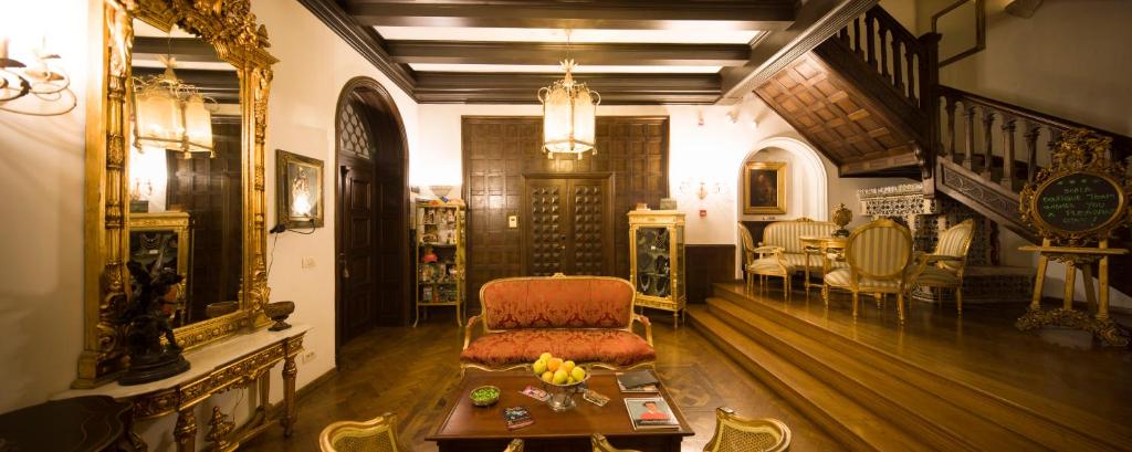 Posezení v ubytování Scala Boutique-Hotel
