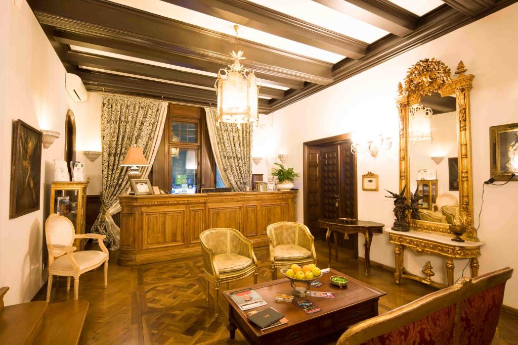 Posezení v ubytování Scala Boutique-Hotel