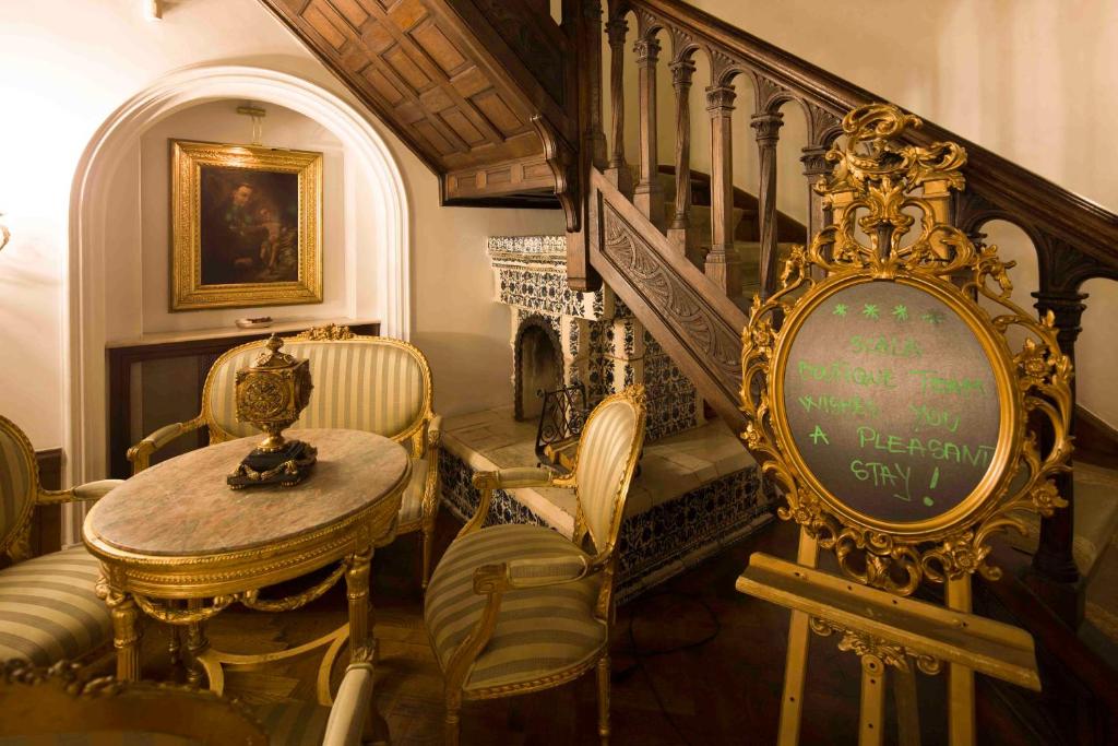 Posezení v ubytování Scala Boutique-Hotel