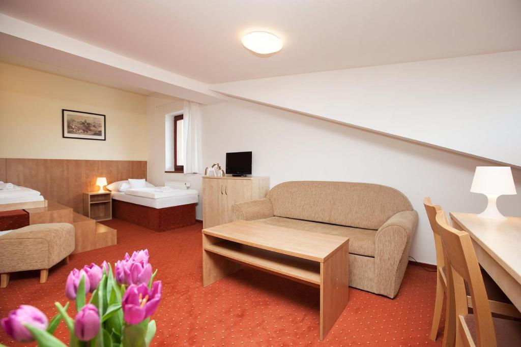 Posezení v ubytování Hotel Panska Licha