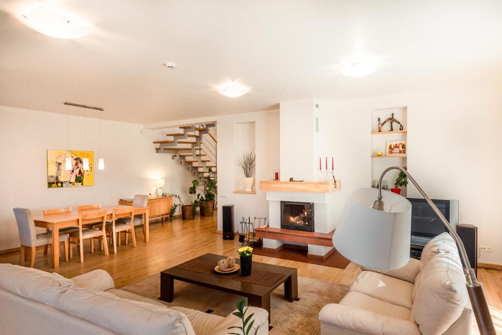 Posezení v ubytování Vila TILA