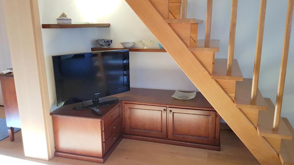 Telewizja i/lub zestaw kina domowego w obiekcie WellVenice Altana Top View