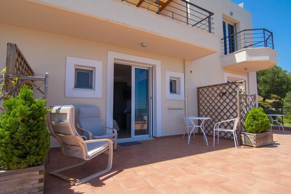 Balkon lub taras w obiekcie Villa Dio Petres