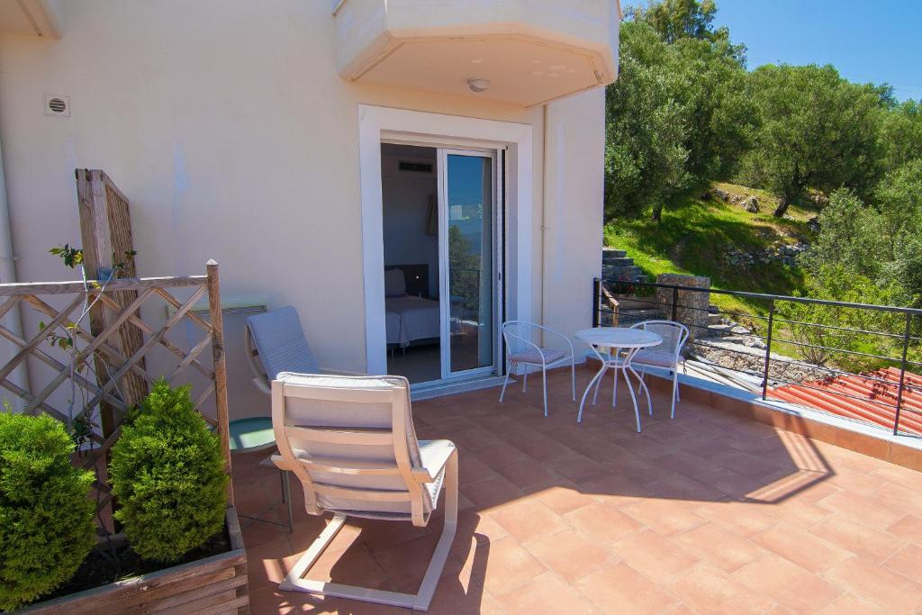 Balkon lub taras w obiekcie Villa Dio Petres