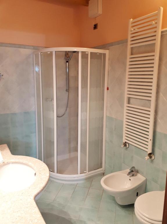 Kúpeľňa v ubytovaní Albergo La Quiete