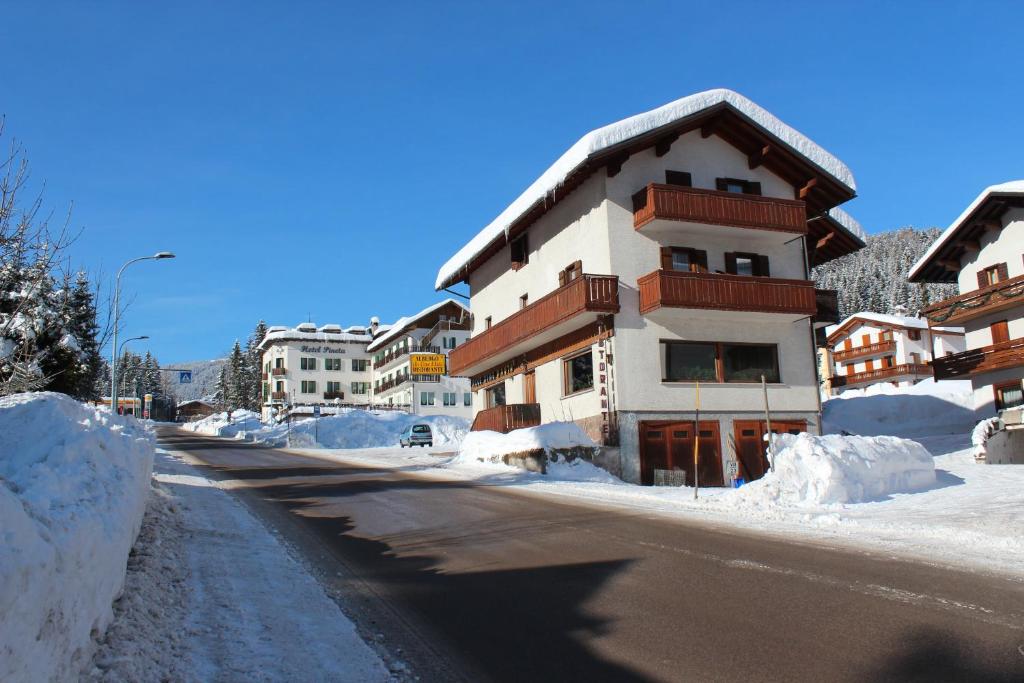 Hotel Cime d'Auta v zimě