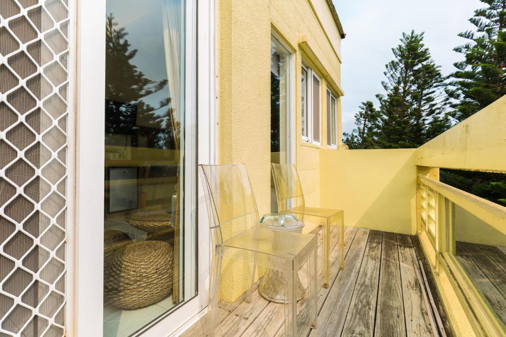 Balkón nebo terasa v ubytování Be my house