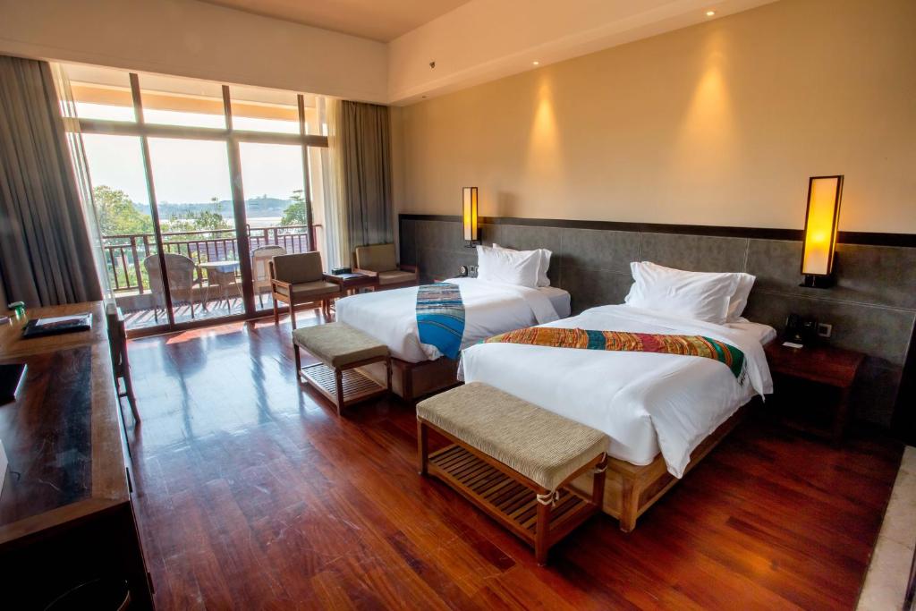Landmark Mekong Riverside Hotel - Superieure Tweelingkamer Met Riverview