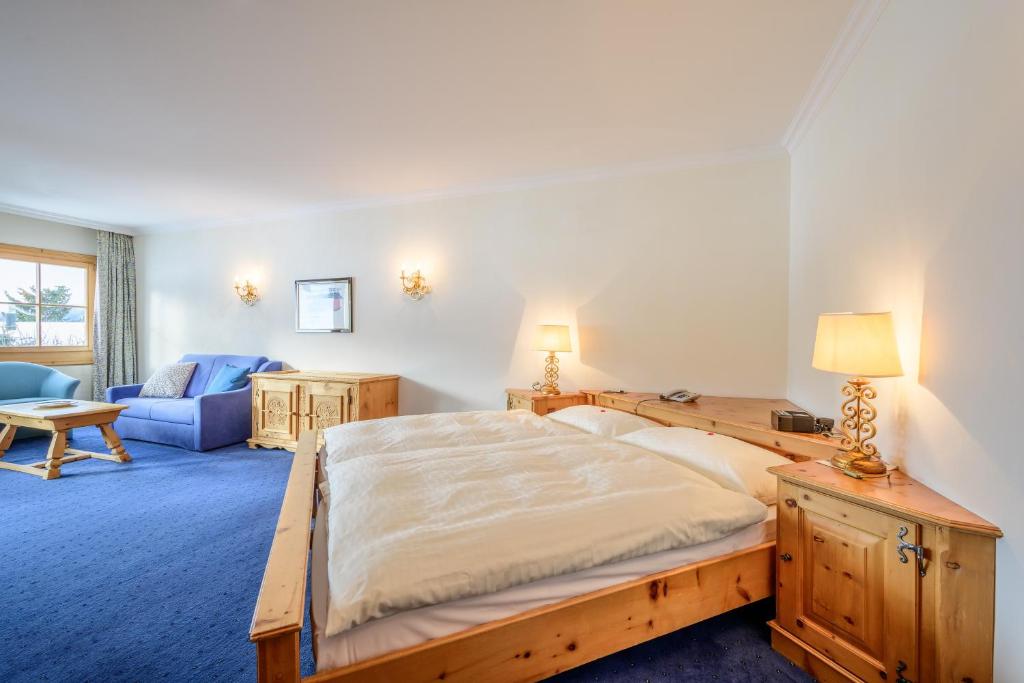 Voodi või voodid majutusasutuse Hotel Bellavista toas