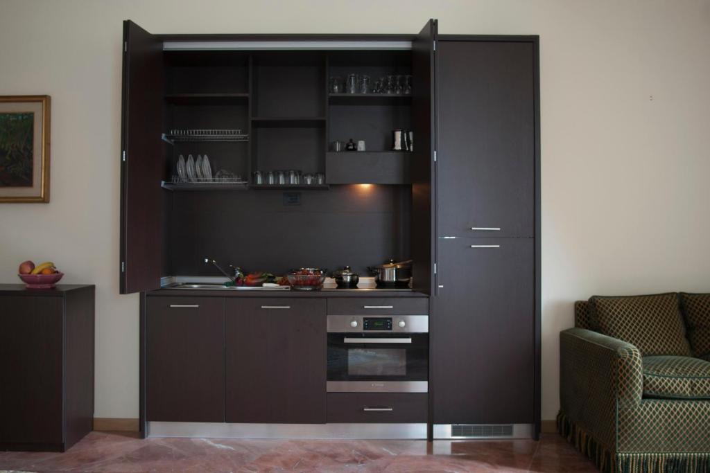 Una cocina o zona de cocina en Le Cupoline