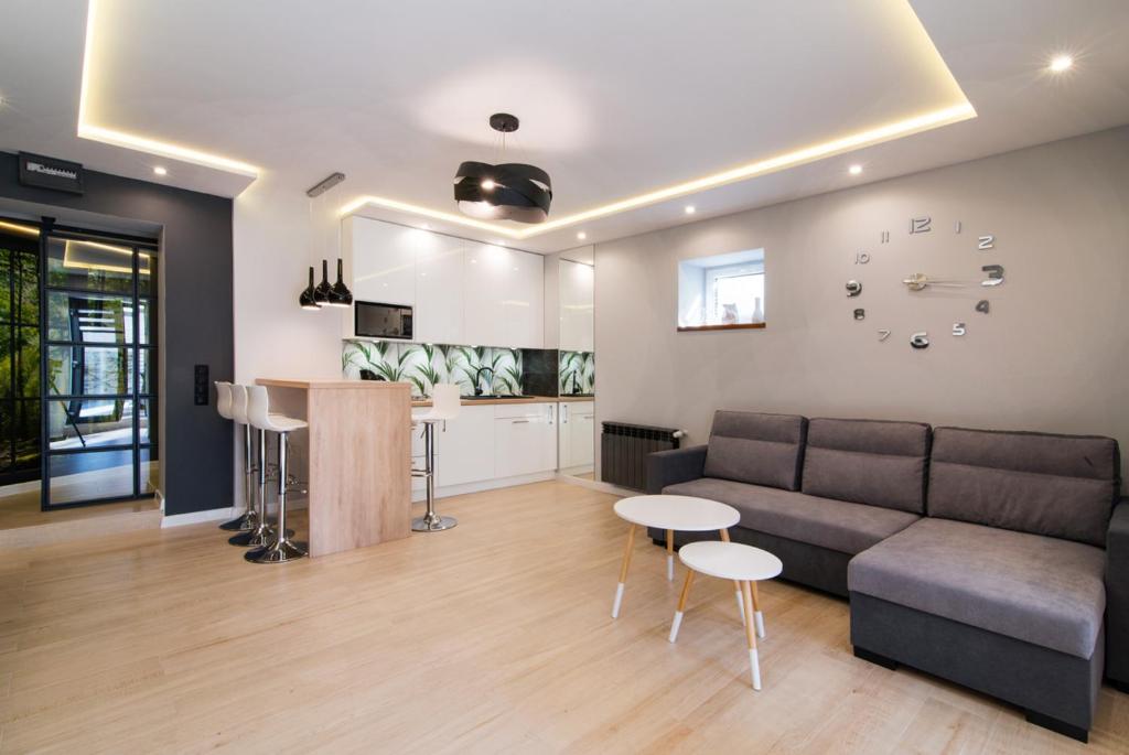 Posedenie v ubytovaní Apartament Przytulny
