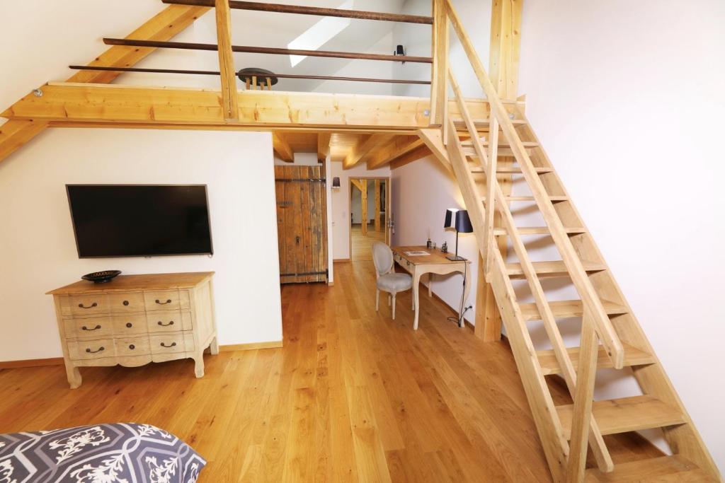 Maison d'hôtes & SPA La Scierie - Habitación Deluxe (2 Adultos + 1 Niño)