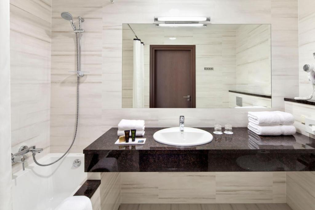 Kúpeľňa v ubytovaní Metropolitan Boutique Hotel