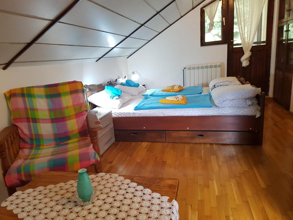 Krevet ili kreveti u jedinici u okviru objekta Nena & Rale Rooms