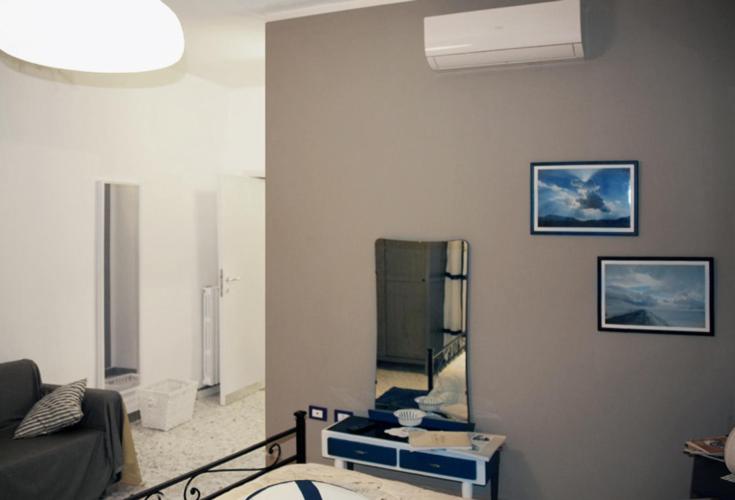 TV a/nebo společenská místnost v ubytování B&B Il Lauro
