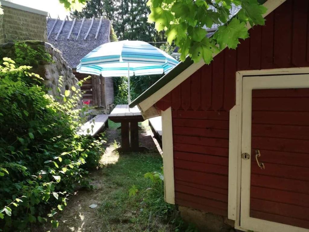 Zahrada ubytování Ranna Talu Puhkemaja